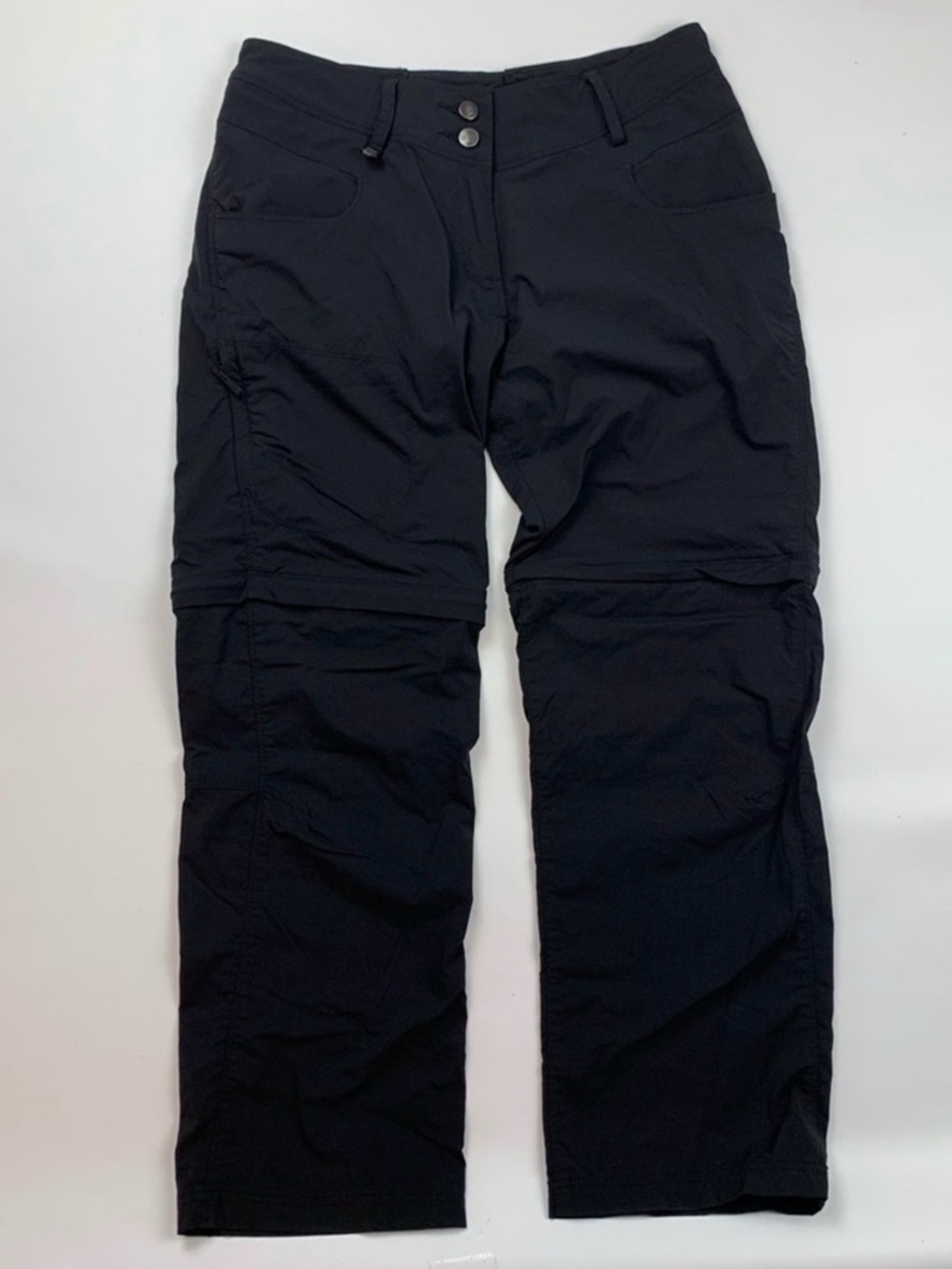 Salomon Women’s Black Hiking Pants / Convertible Shorts - Size 10